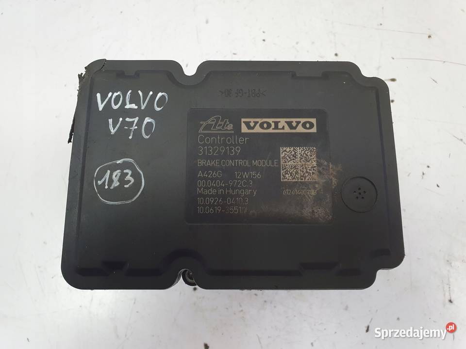 Volvo V70 III S80 II POMPA ABS hamulcowa lubelskie Janów