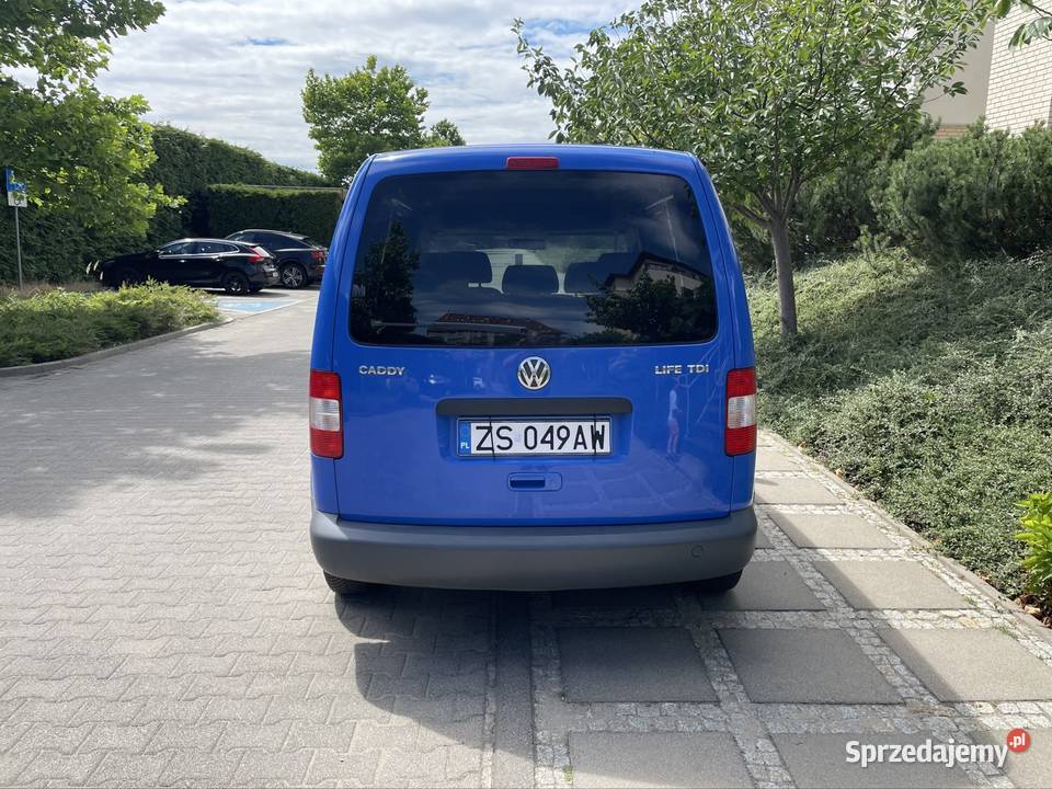 Volkswagen Cady life Rok produkcji 2006 Szczecin
