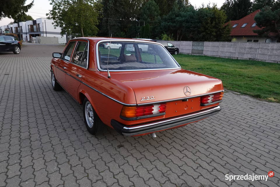 Mercedes w123 230E 1977 Oryginalny Lakier Niski łódzkie