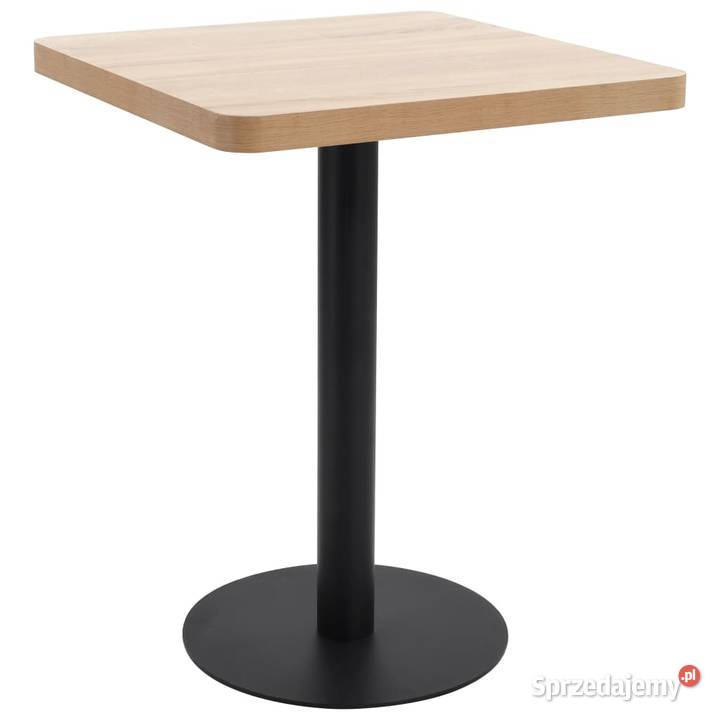 vidaXL Stolik bistro jasnobrązowy 60x60 mazowieckie Warszawa