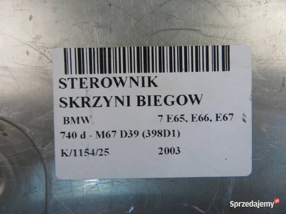 STEROWNIK BMW 7 E65 740 d 0281010899 7793026 Komputery małopolskie