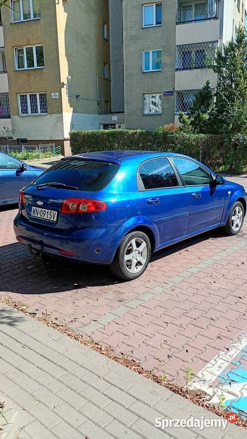 Chevrolet Lacetti 16BenzGaz z opłatami STAN radio Warszawa