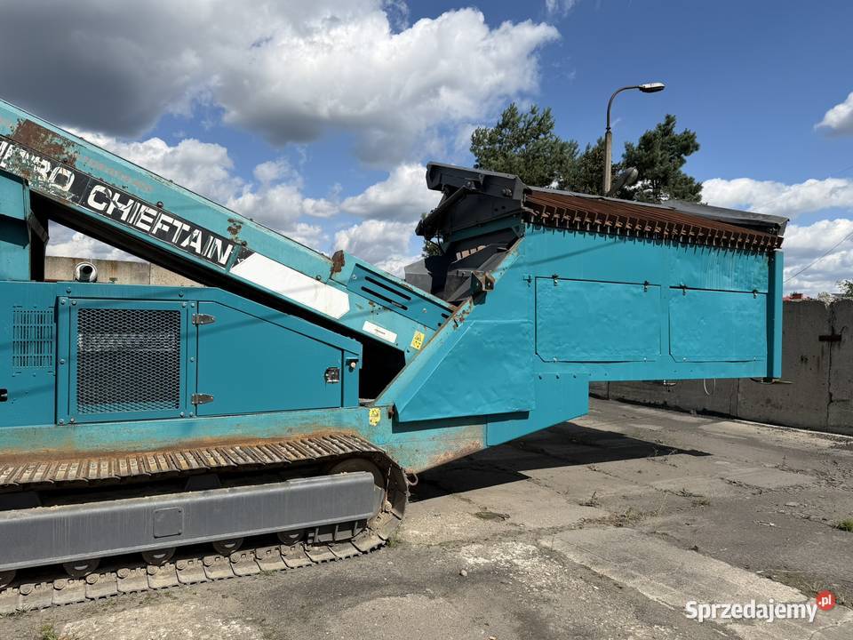 Przesiewacz wibracyjny Powerscreen Chieftain Zator sprzedam