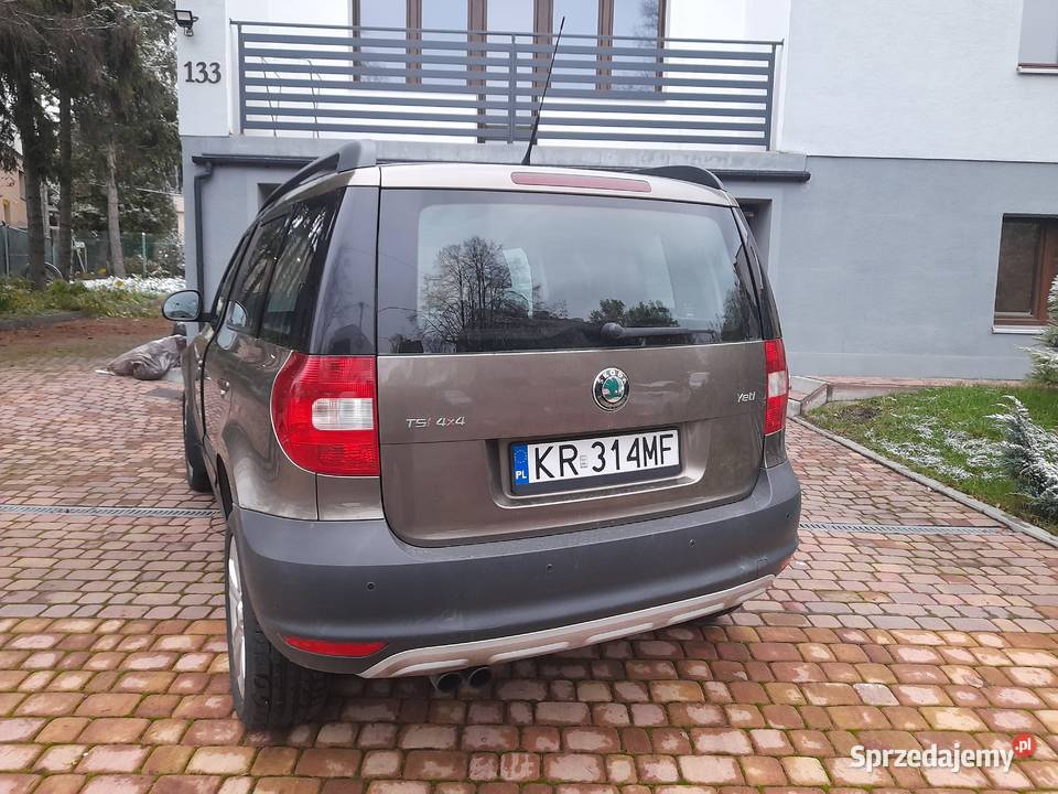 Skoda Yeti 4X4 rocznik 2010 160 Kraków