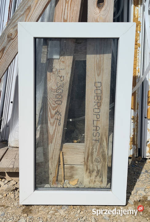 OKNA KacprzaK Witryna 42x75 FIX Używany PCV lubelskie Lublin