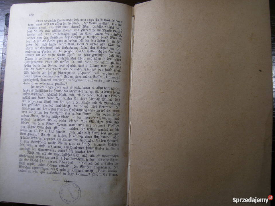 Betrachtungen fr Priester und Cleriker II dr A Krosno sprzedam