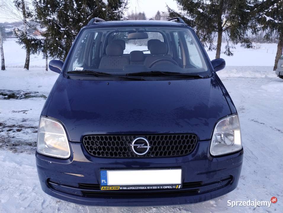 OPEL AGILA 12 16v 75 Zadbany Wspomaganie Bez podkarpackie Różanka