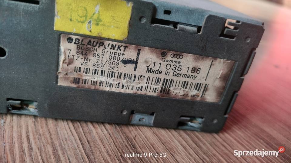 Radio gamma audi stero Żulice sprzedam