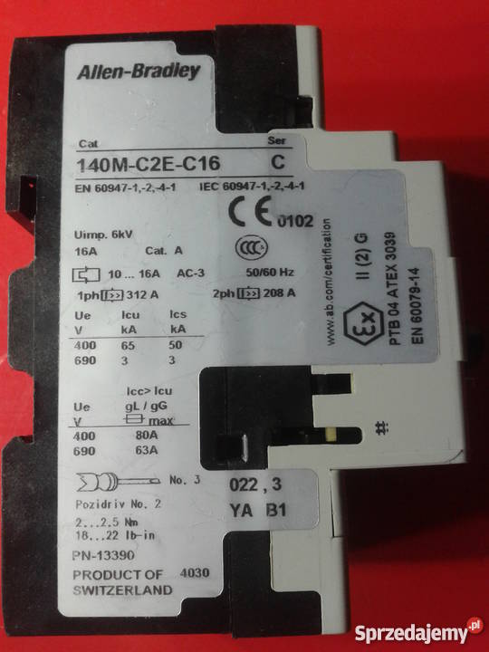 AllenBradley 140M C2E C16