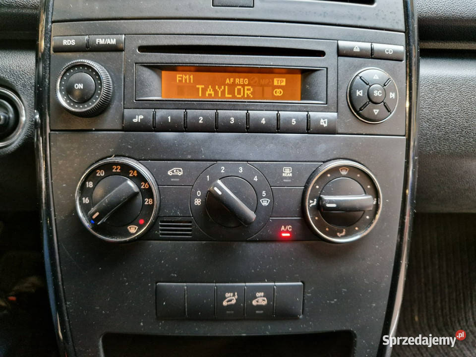 Mercedes A 150 OPIS 112000 W169 20042012 benzyna
