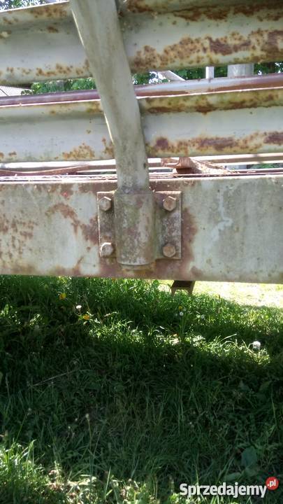 przyczepa samozbierająca tendem typ 1050 podlaskie Hajnówka