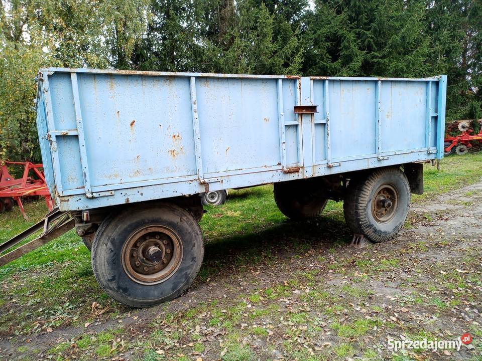Przyczepa rolnicza HL sztywna 8 ton lubelskie