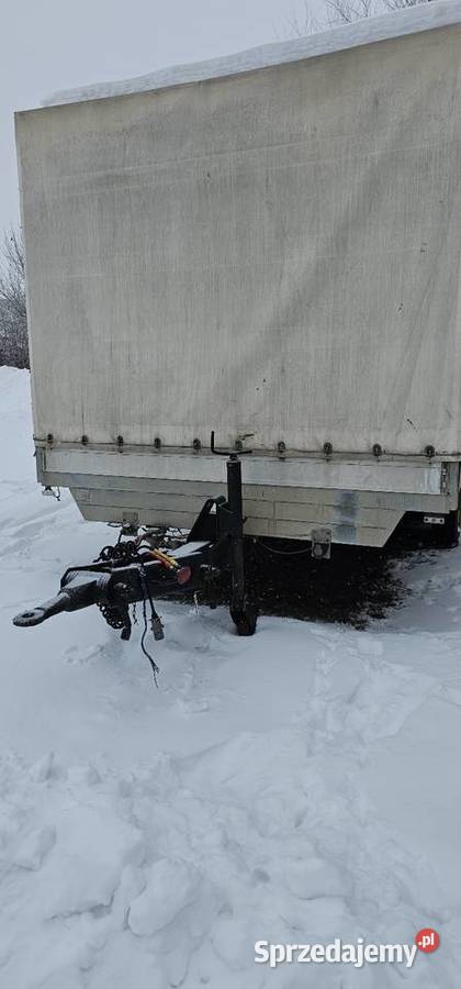 Przyczepa ciezarowa PHAL 6 Burtowe i plandeki lubelskie Kraśnik