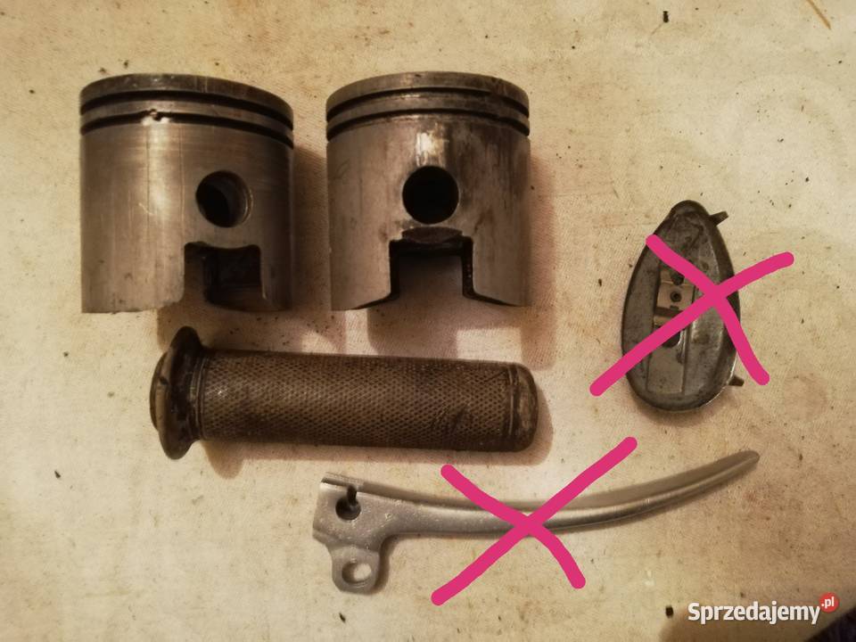 SHL m11 175 tłok klamka dźwignia zasuwka Guma Dąbie sprzedam