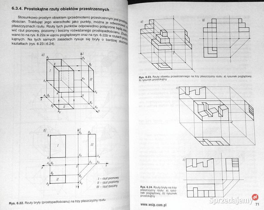 Rysunek techniczny mechaników Podręcznik Tadeusz Chełm