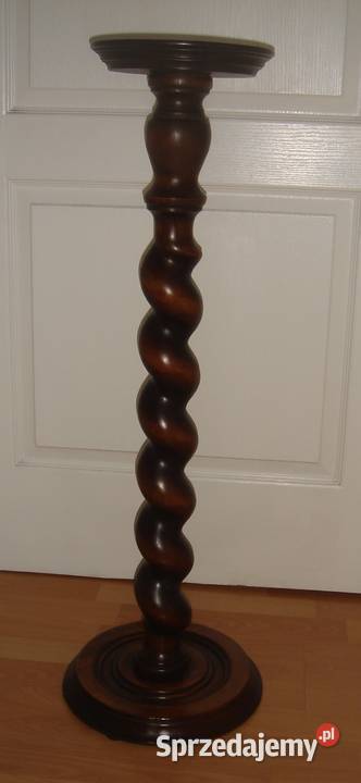 Stary drewniany słupek kwietnik w stylu gdańskim Łódź sprzedam