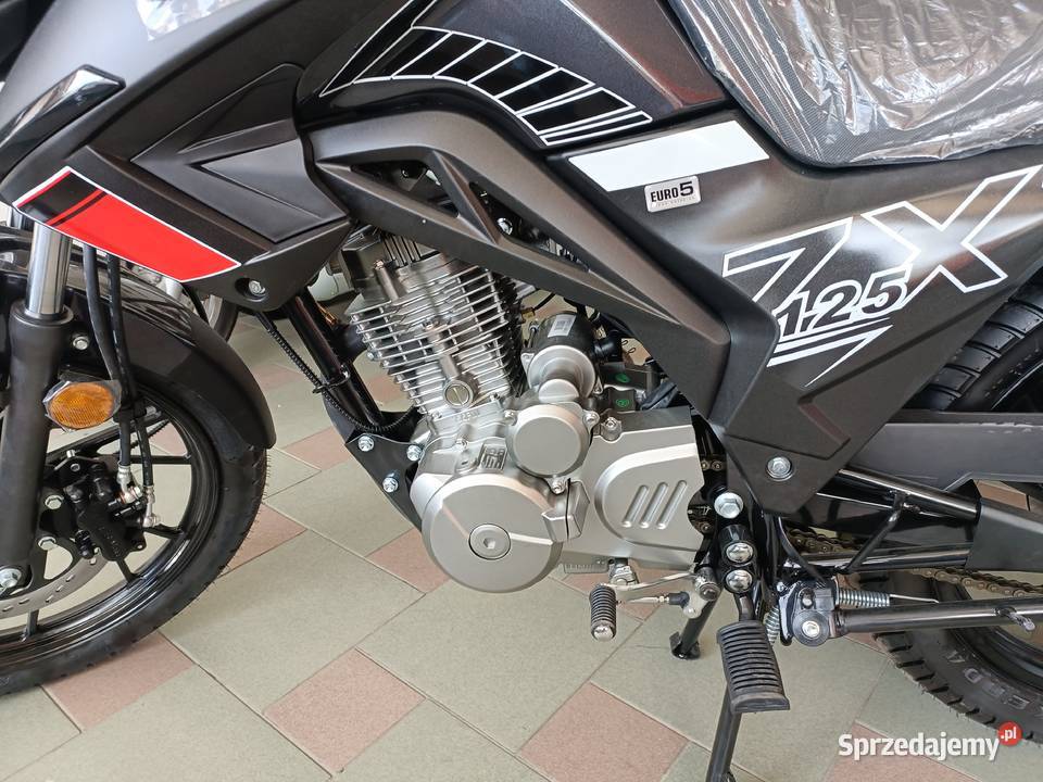 Sprzedam motocykl Romet 1253 ZXT125 nowy z turystyczny Kętrzyn