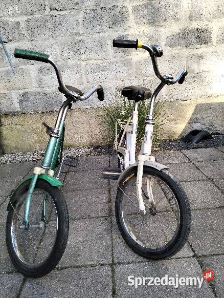 rowerki z prlskładaczki Pelikan dwie Kalisz