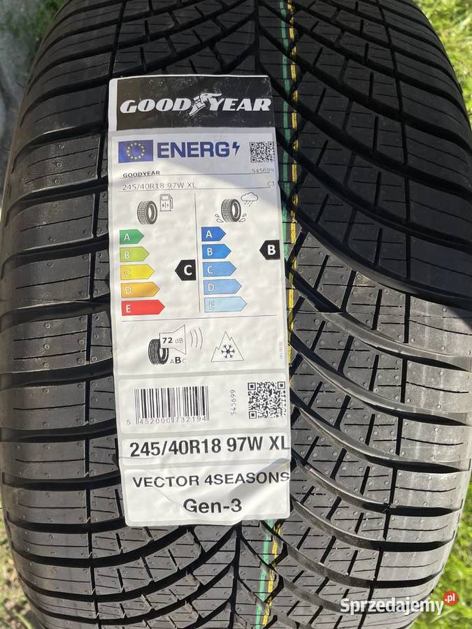 Opony całoroczne Goodyear 24540 R18 nowe 40 wielkopolskie Turek