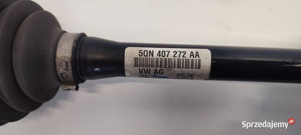 VW TIGUAN ALLSPACE PÓŁOŚ PRAWA PRZÓD 5QN407272AA sprzedam