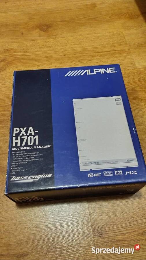 Alpine pxah701 procesor dsp radio samochodowe Nowy Targ