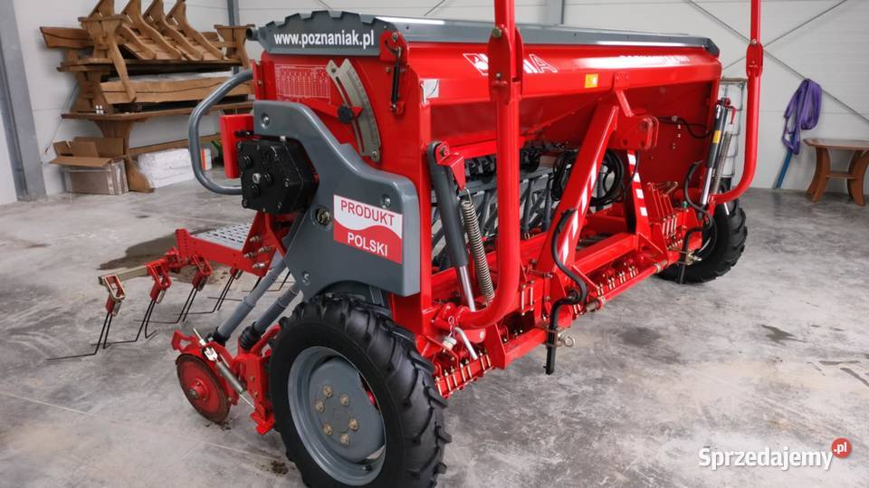 Siewnik zbożowy Unia Poznaniak 5503 z 2020 roku Łuków