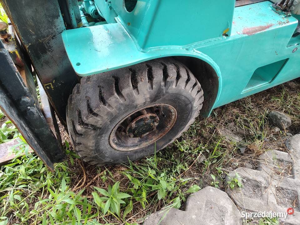 Wózek widłowy gazowy Mitsubishi FG14 sprzedam