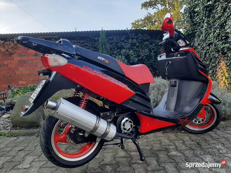 nowy skuter Zipp Quantum 125cc 4t 2008r 1wł 1916km