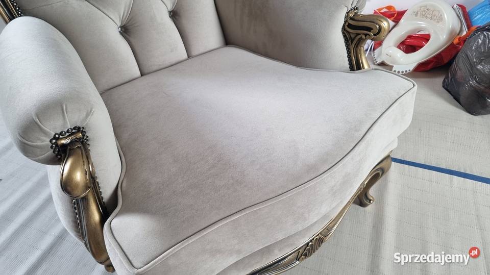 Komplet wypoczynkowy Ludwik NOWY Sofa fotele Komplety wypoczynkowe wielkopolskie Licheń Stary