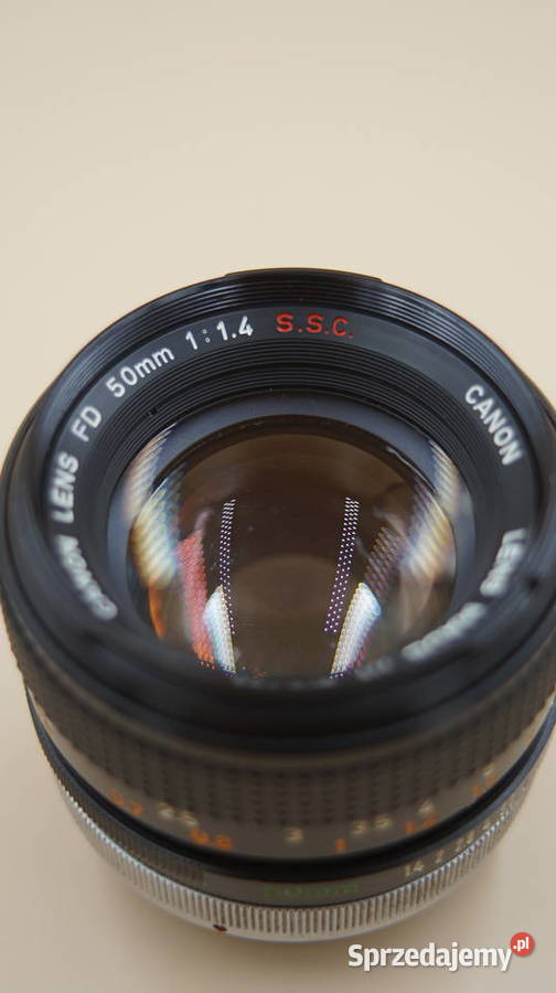 Canon FD 50mm F14 SSC Grodzisk Mazowiecki