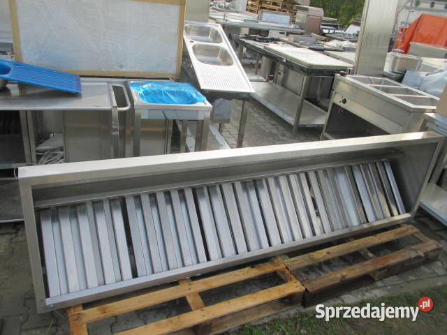 OKAP GASTRONOMICZNY SKOŚNY Z FILTRAMI 2607035 wielkopolskie