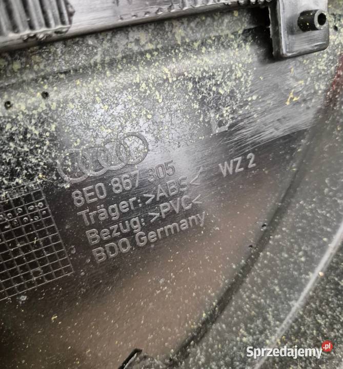 BOCZEK DRZWI TYŁ LEWY PRAWY A4 B6 A4 B7 Działoszyce