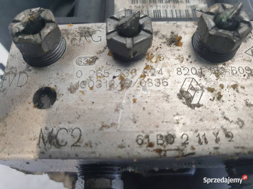 Renault Kangoo II POMPA ABS hamulcowa 0265230824 Rudka