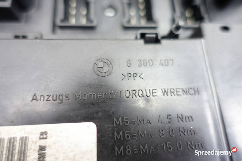 BMW X5 E53 SKRZYNKA BEZPIECZNIKÓW 8380407 bsi Części samochodowe Janów
