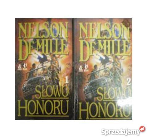 Słowo honoru 2 tomy Nelson De Millefa zachodniopomorskie