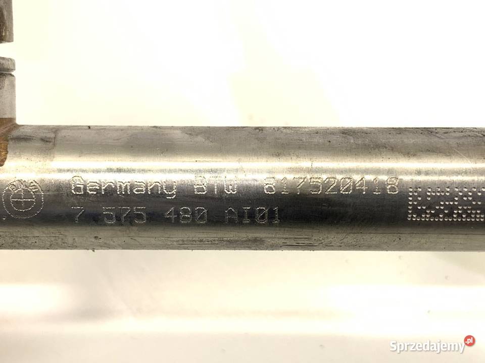 LISTWA WTRYSKOWA Z CZUJNIKIEM BMW E71 7575480 30 osobowe