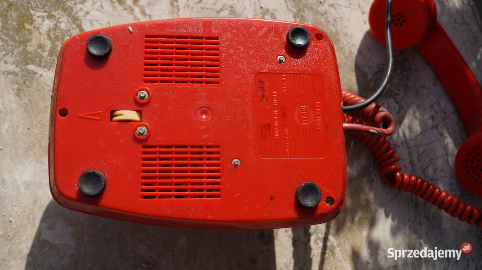 Telefon RWT CB 740 czerwony