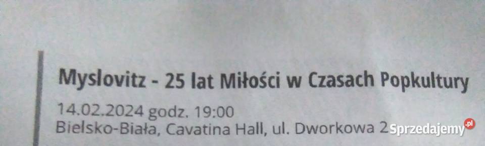 Bilety na koncert Myslovitz 14.02.24