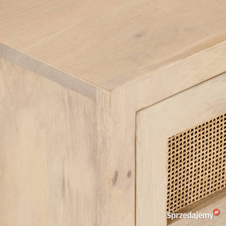 Szafka nocna 40x30x50 lite drewno mango i żelazo Warszawa sprzedam