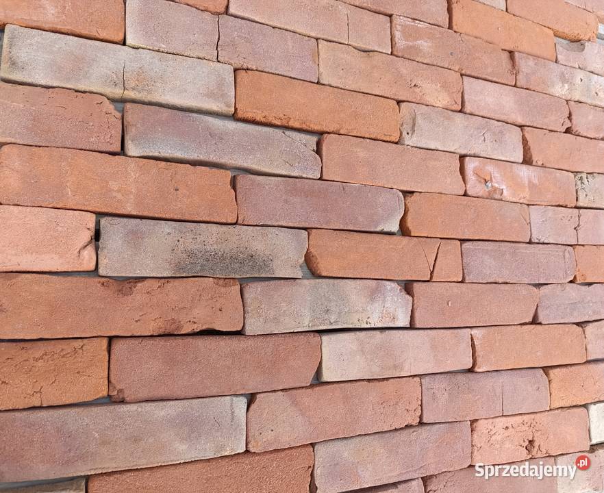 Płytki ceramiczne z cegły ręcznie formowanej MIX Kraśnik