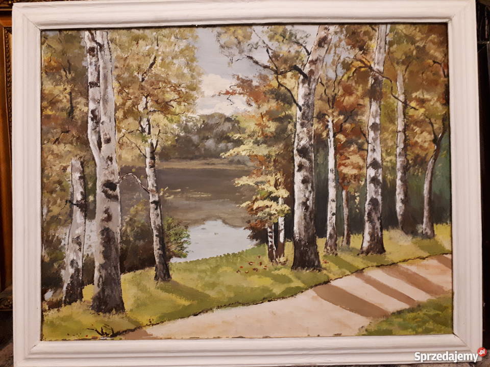 Obrazy olejne na płótnie Wola Gołkowska sprzedam