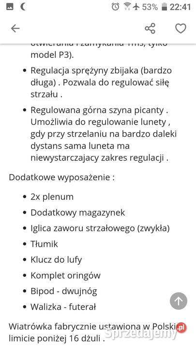 Wiatrówka PCP RTI Arms Prophet P3 Preferomence Kowalewo Pomorskie