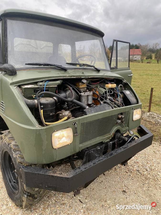 Mercedes Unimog 421 Diesel 4x4 blokady WOM nie