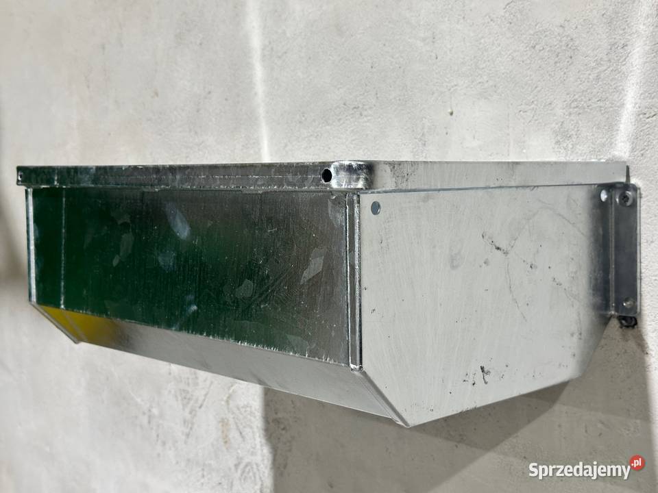 Żłób koni bydla Metalowy ocynkowany ogniowo Gostyń
