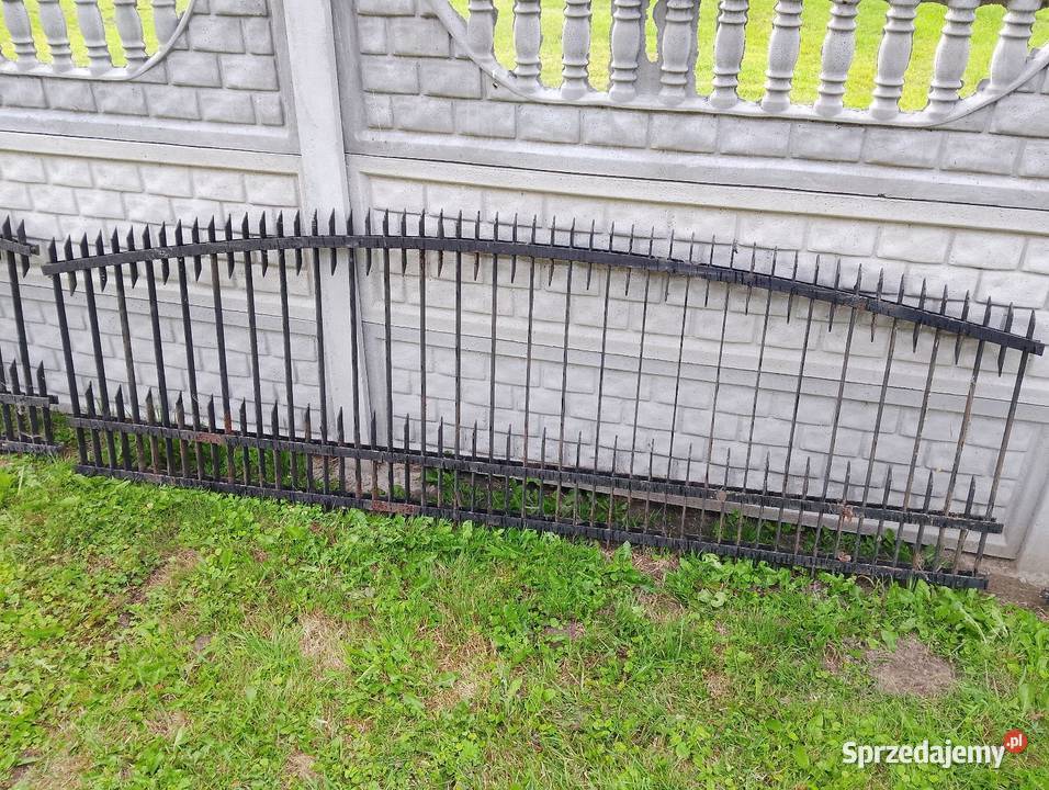 Płot z bramą i furtką Mocny i solidny Płoty osłonowe Biłgoraj
