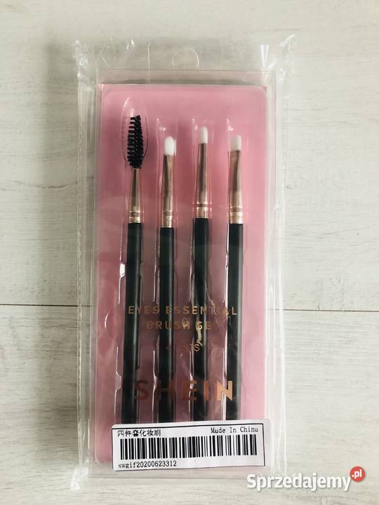 NOWY Zestaw pędzli do makijażu 4 sztuki Łódź sprzedam