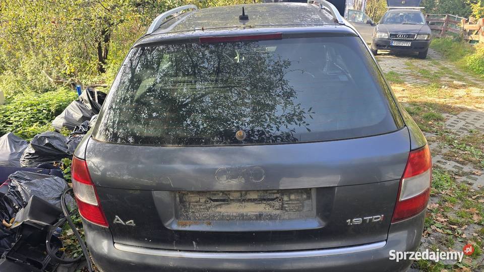 Klapa tylna audi a4 b6 avant Gorlice