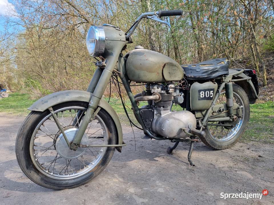 Triumph 350 3TA Dutch Armia Wojskowy Militarny śląskie Sosnowiec