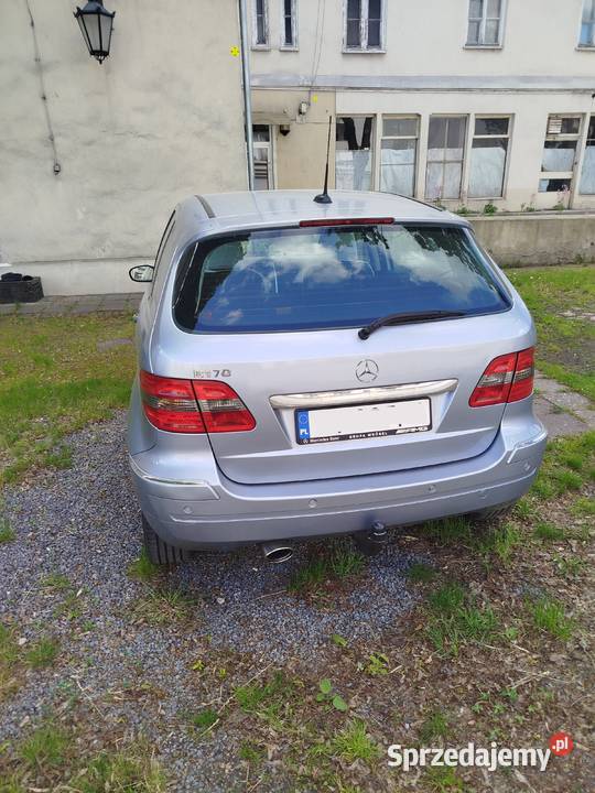 Mercedes Benz B 170 2007 benzyna nieuszkodzony śląskie Częstochowa