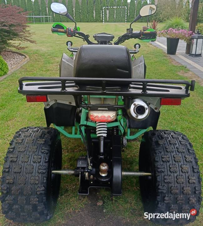 Quad 200 11 z pługiem 750km Ponikiew Duża